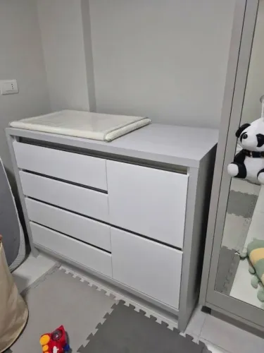 Cômoda Fraldário Sob Medida - 100% MDF Reforçado (3cm)