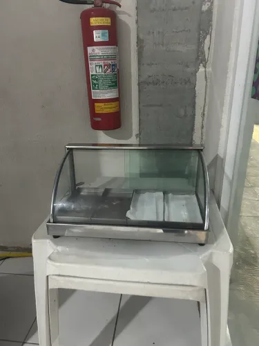 Estufa/Vitrine para salgados