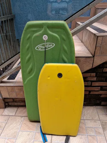 Prancha bodyboard conjunto com 02 prancha infantil