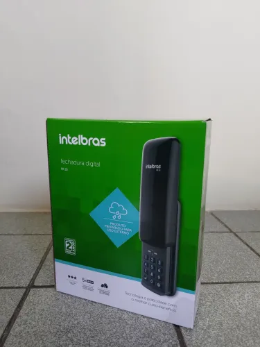 Fechadura Digital Eletrônica de Sobrepor Intelbras
