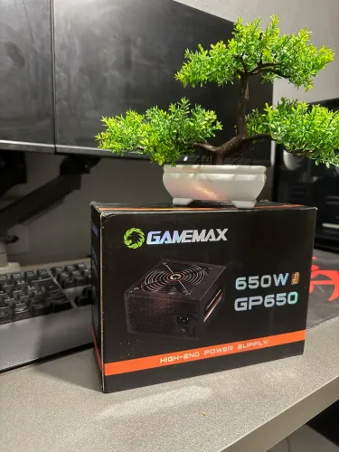 Fonte 650GP gamemax 80 plus 