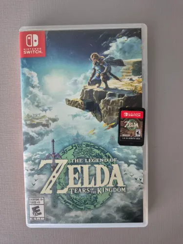 Zelda tears of kingdom + 5 amiibo cards de bonus