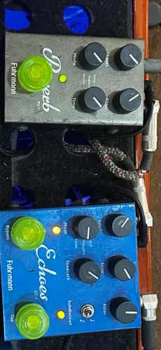PEDAL REVERB E DELAY ECHOES FUHRMANN