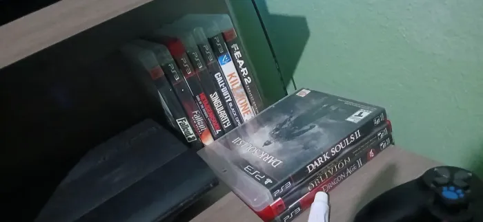 Jogos ps3 em perfeito estado com manuais