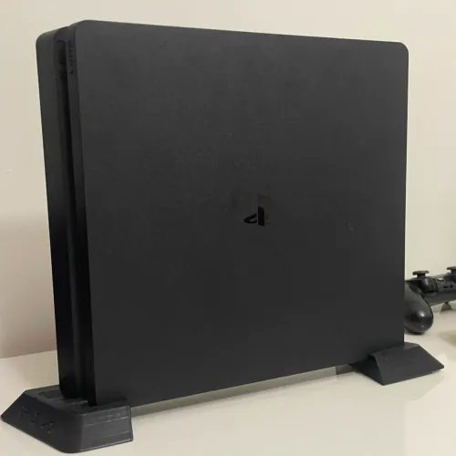 PS4 Slim 1TB Na Caixa + 10 Jogos Mídia Física + 2 Controles E Base