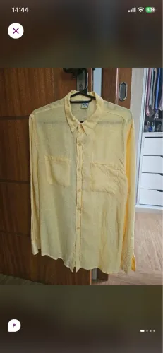 Camisa botão linho hering P
