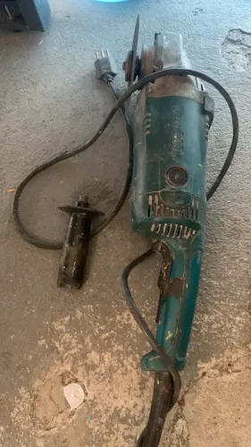 Esmerilhadeira Bosch Industrial com Disco ? Funcionando Perfeitamente