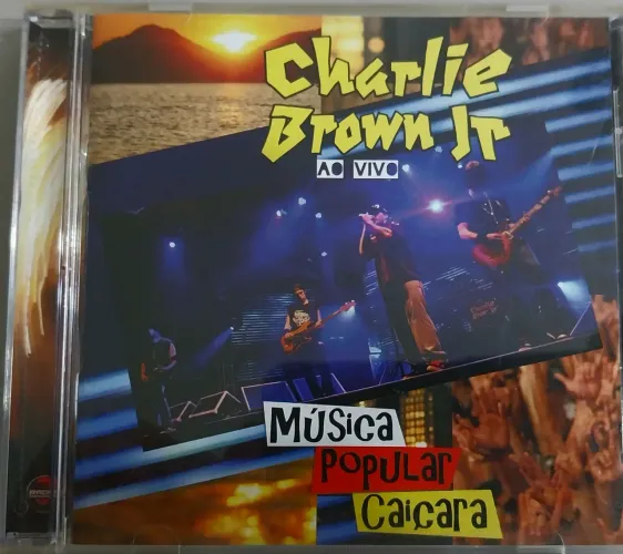 CD Charlie brown Jr-Música Popular Caiçara ao vivo