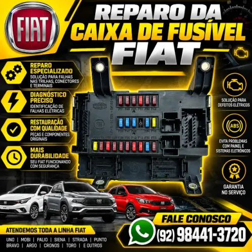 REPARO DE CAIXA DE FUSIVEL FIAT PALIO