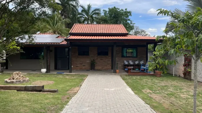 CHÁCARA MARAVILHOSA NO ITAOCA EM TERRENO PLANO