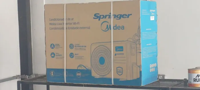 Ar condicionado Springer midea wi-fi 12000 btu nunca utilizado
