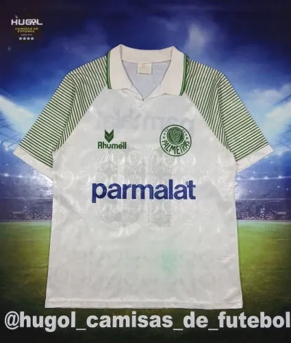 Camisa do Palmeiras 1993 Rhumell #10 Segundo uniforme Leia o anúncio 