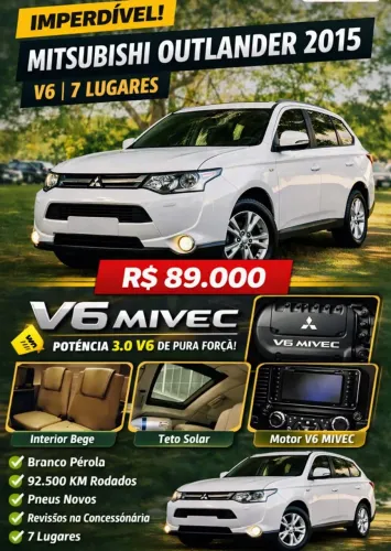 Mitsubishi Outlander 3.0/ GT 3.0 V6 Aut. 2015