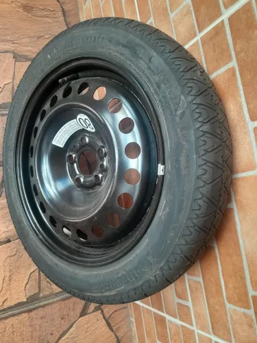 Roda estepe fino aro 17 polegadas,furação 5x120, bmw, byd,