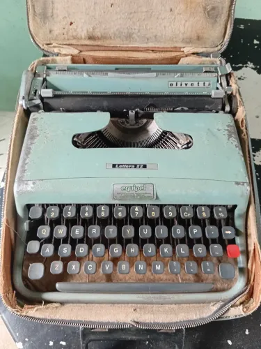 Máquina de datilografia