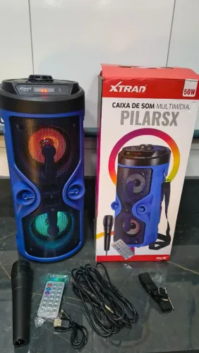 Caixa de som Karaokê 