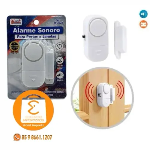 Alarme Sonoro para Portas e Janelas YA-3022