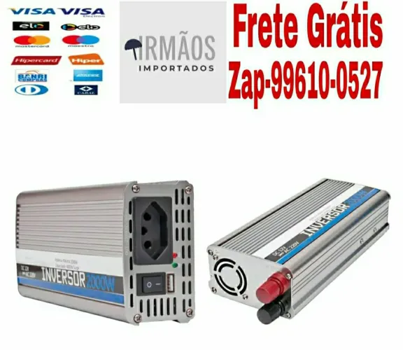 Inversor 2000w 12v/ 220v Knup 
