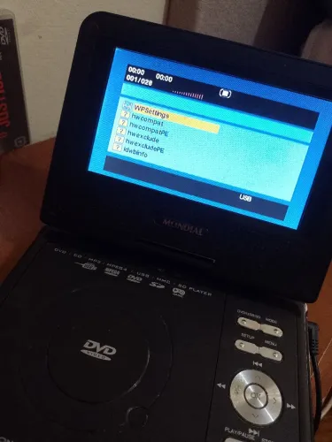 Mini dvd Mondial 5"