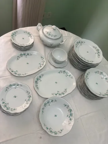 Conjunto de jantar porcelana Renner