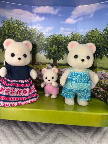 Sylvanian Families família dos urso polares