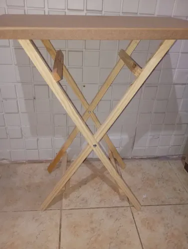 Mesa cavalete desmontável para aniversário