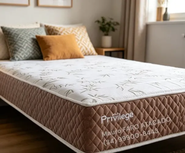 Colchão Molas Privilege Casal até 10x cartão consulte