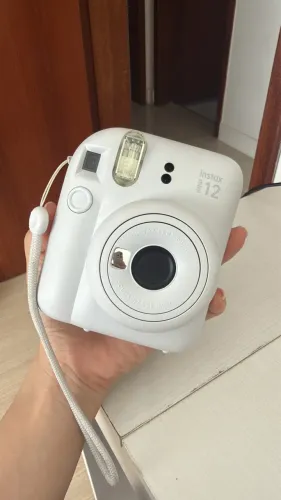 Instax Mini 12 Branca - Perfeito Estado