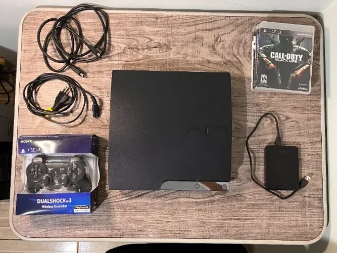 Playstation 3 PS3 - Desbloqueado + HD 500 GB + Jogos originais