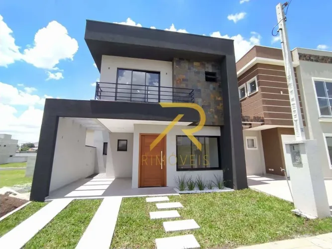 Sobrado com 3 dormitórios à venda, 121 m² por R$ 690.000,00 - Campo de Santana - Curitiba/