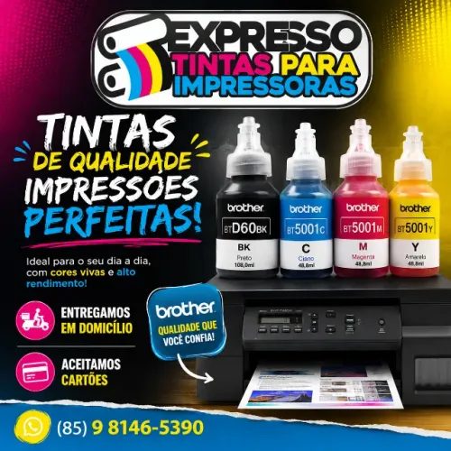 Tinta Impressoras Brother DCP. Tinta Impressoras Brother Linha DCP. Fale Conosco.