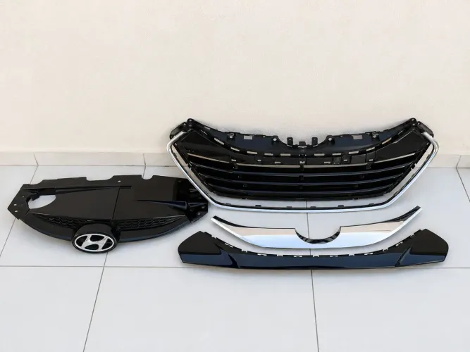Kit Grade Dianteira + Acabamentos Hyundai - Original