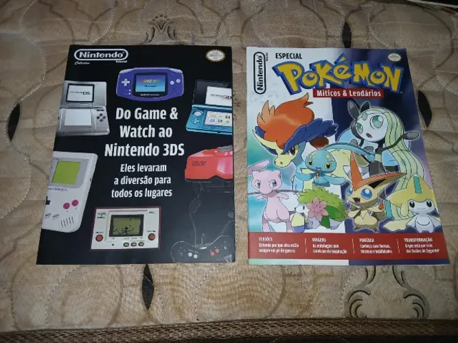 Edição Especial de Colecionador da Nintendo World Collection de Pokemons Míticos