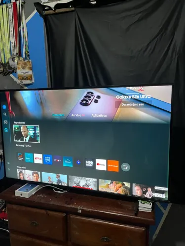 Samsung Smart TV 43" UHD 4K, Processador Crystal 4K