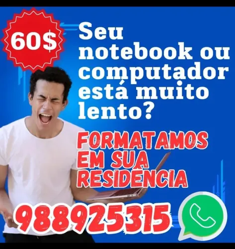 Formatação à domicílio 