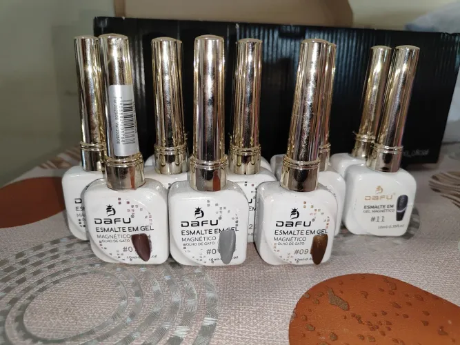 Esmalte em gel magnético da Dafu, 14 esmalte