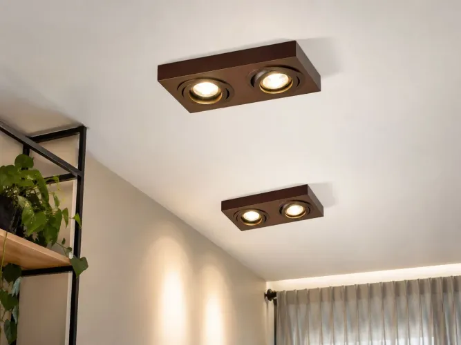 Suportes Spots Sobrepor Para Iluminação