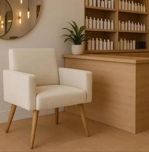 Poltrona recepção escritório quarto