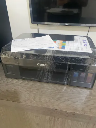 Impressora tanque de tinta Cannon G3110 revisada com garantia 