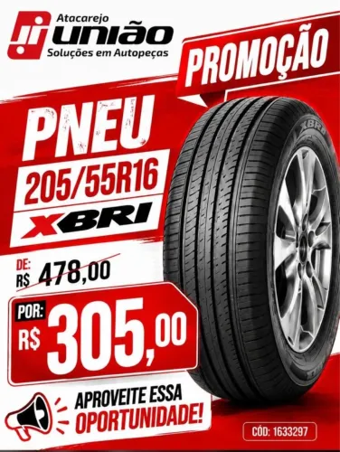 Pneu 205/55R16 XBRI PROMOÇÃO 