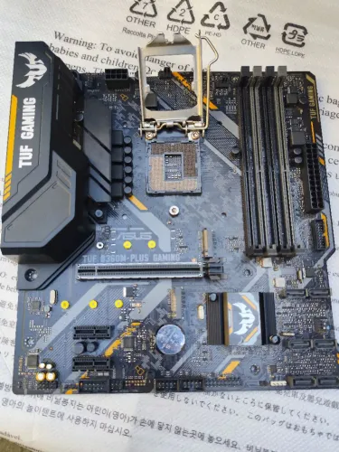Placa mãe Asus Tuf b360m-plus gaming defeito