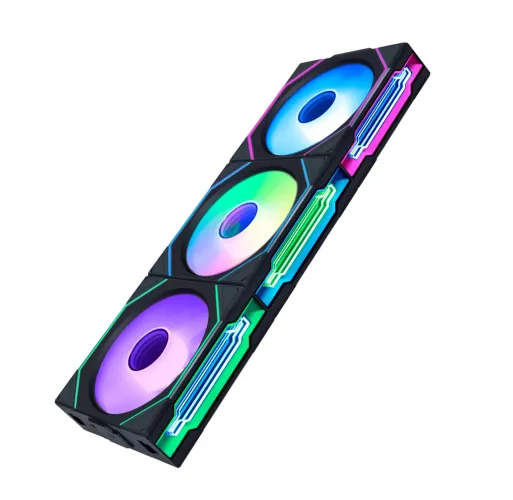 Kit 3 Fans 120mm Lian Li Uni Fan SL-Infinity Wireless ARGB - Preto