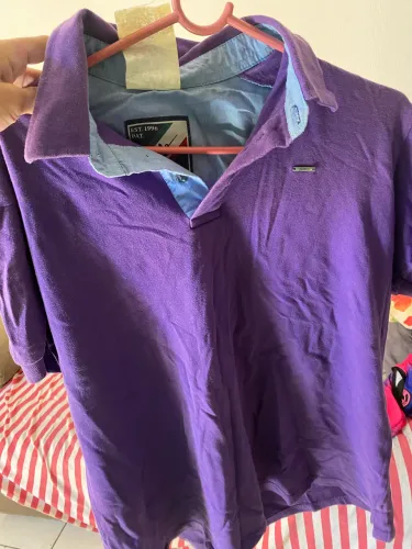 CAMISA POLO ROXA UNISEX