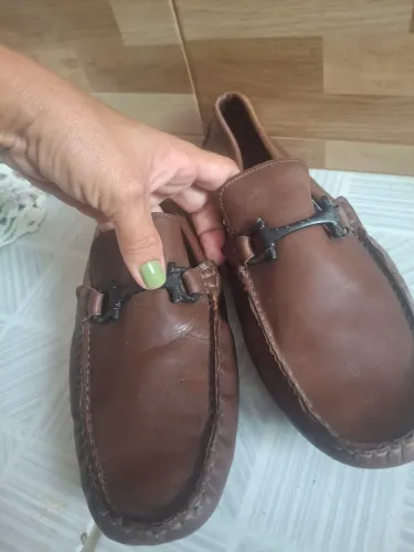Vendo sapato masculino sergio's todo em couro tamanho 40