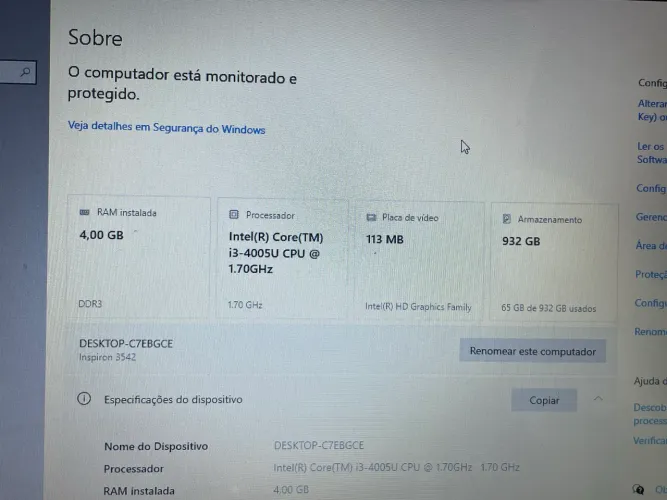 Notebook Dell