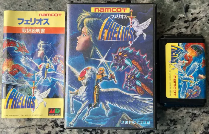 Jogo Mega Drive - Phelios CIB
