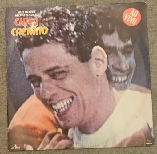 Disco Vinil Caetano e Chico - Juntos e Ao Vivo (Castro Alves) 1972 / Philips