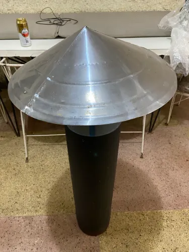 Chaminé em aluminio