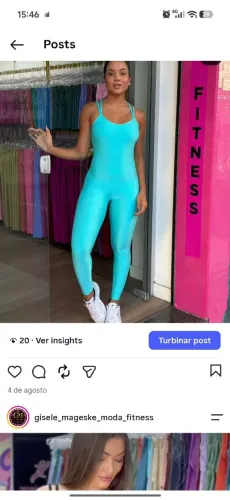 Combo roupas fitnees novas