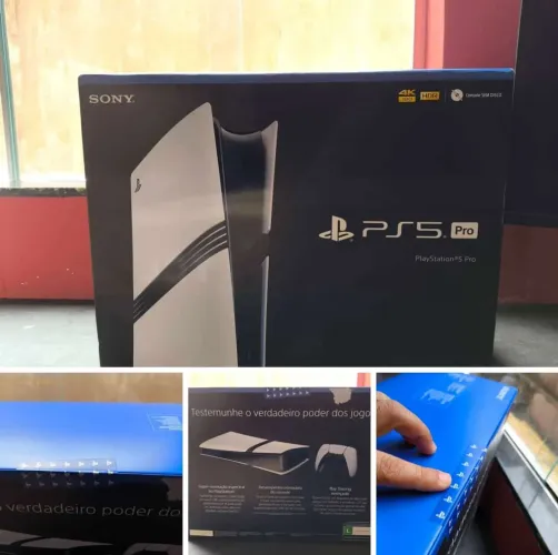 PS5 PRO NOVO LACRADO TROCO MEMÓRIA RAM DDR5